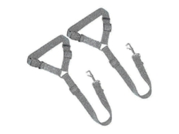 Cinto de Segurança Ajustável para Cães em Carro com Protetor Elástico, Animais Estimação, Arnês Cães. GOKOCO