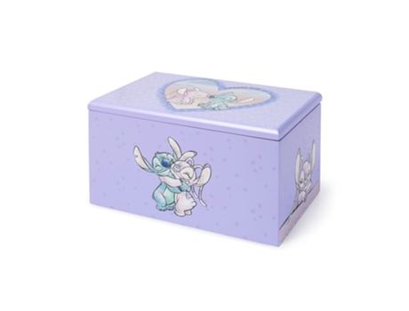 Caixa De Joias Disney Stitch Angel Peers Hardy