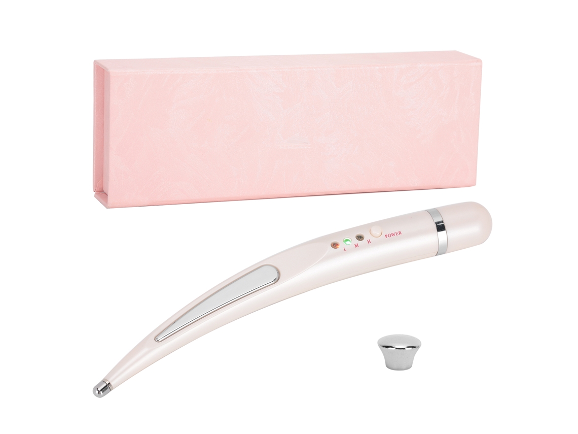 Massajador Facial Elétrico Com Ponteira Substituível Para Olhos Antienvelhecimento Cuidado Ocular