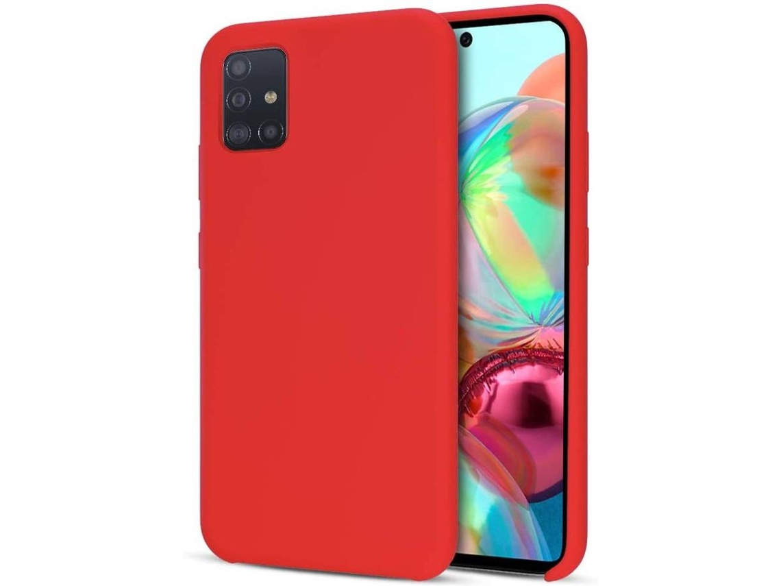 Capa Samsung Galaxy A71 HONGWE. Vermelho