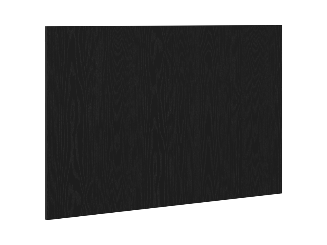 Conjunto 1 Cabeceira De Cama Vidaxl Preto Derivados De Madeira
