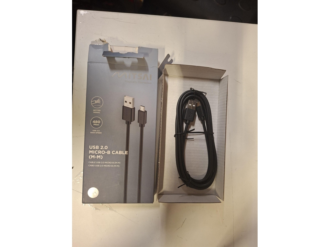 Cabo MITSAI USB 2.0 AM-Micro BM (Outlet Caixa Aberta - 1.8 m)
