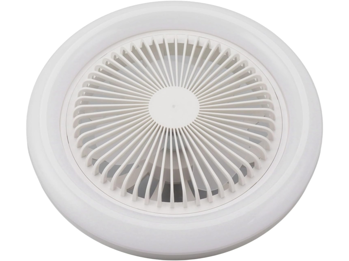 Ventilador De Teto Led 10,2 Polegadas Com Soquete E27, 3 Cores,