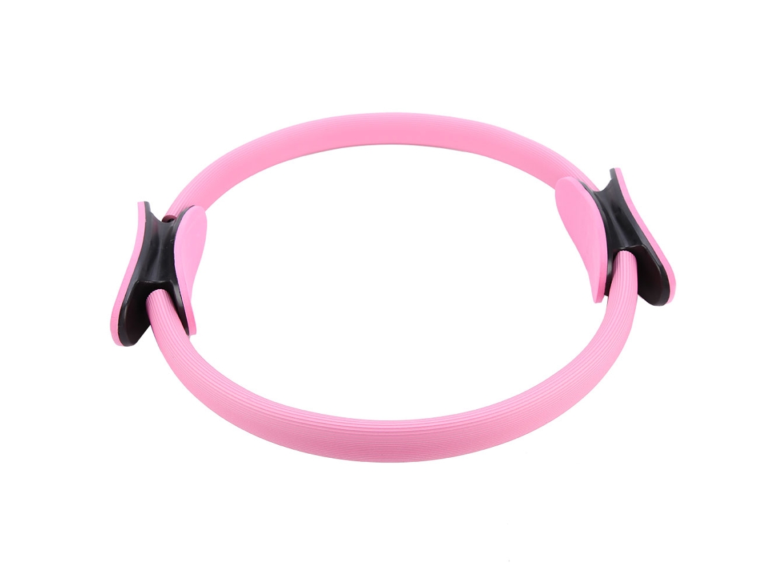 Anel De Resistência Para Ioga E Pilates Com Dupla Pegada, 4 Cores, Rosa.-aquaforge
