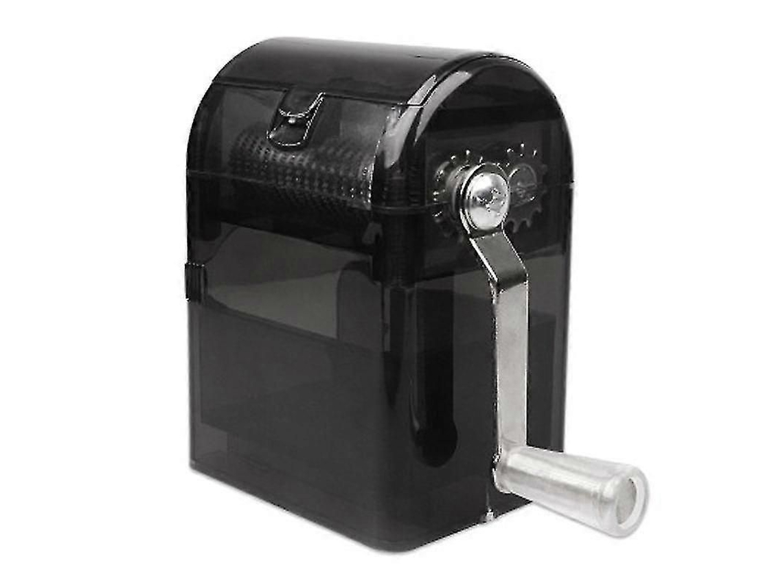 Moedor Elétrico De Tabaco Com Lâminas Rápidas E Afiadas, Leve E Portátil, Material Acrílico Durável Para Fumo Suave Preto