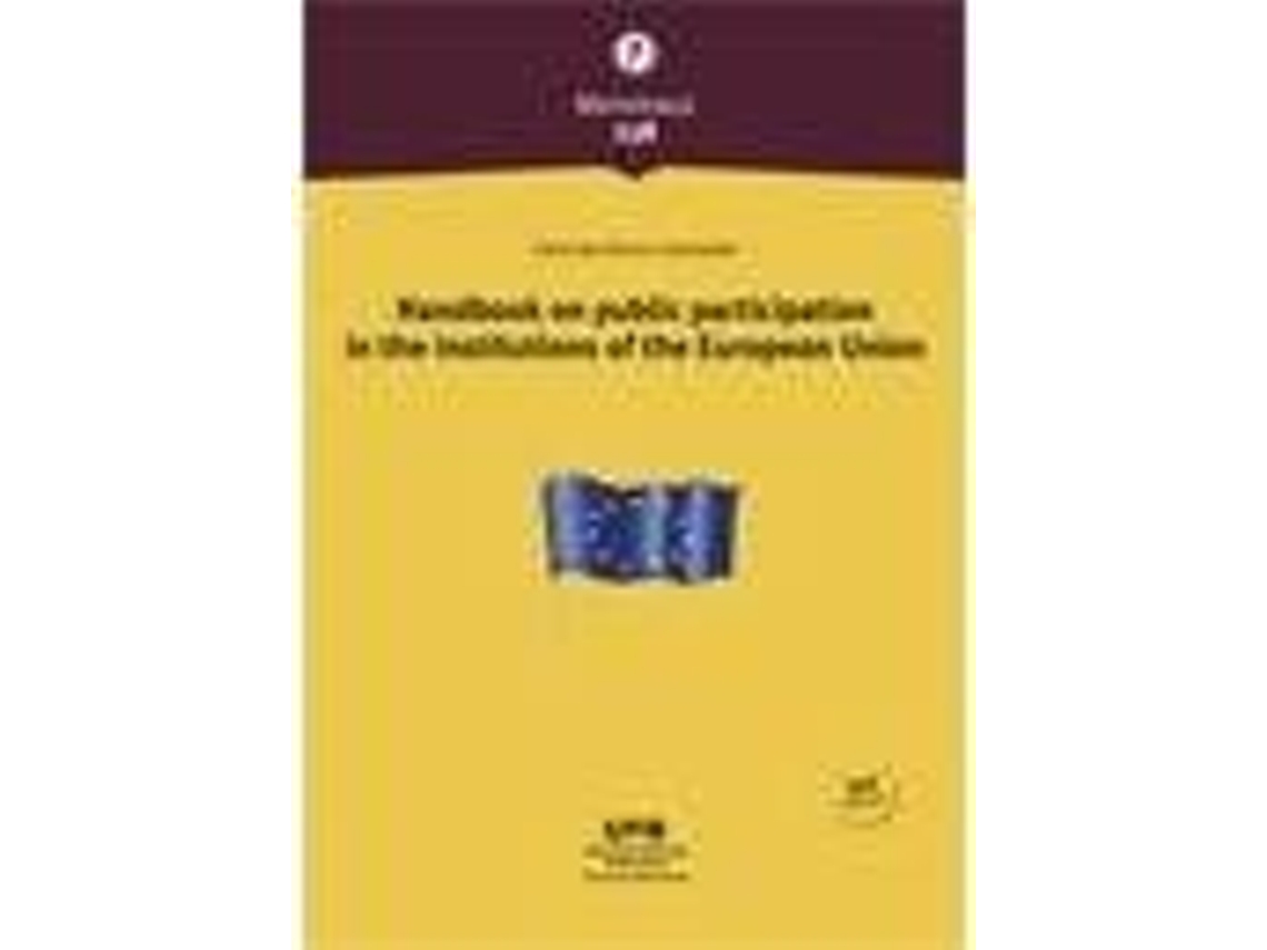 Livro Handbook on public participation in the institutions of the European Union de Blasi Casagran e Cristina (Inglês)