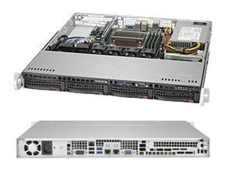 Supermicro Superchassis 813mftqc-350cb2 Rack Pret.