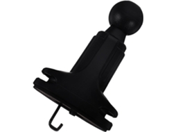 Suporte Giratório Para Celular Veicular Em Abs Resistente E Aço