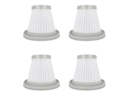 Conjunto De 4 Filtros Hepa De Reposição Para Aspirador De Pó Deerma Dx118c E Dx128c._glo