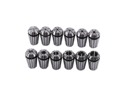 Conjunto De 12 Pinças Er16 Laxiscreed Para Máquinas Cnc, Fresadoras E Tornos De Alta Precisão