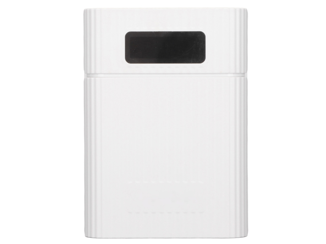 Aetheria caixa de Armazenamento de Bateria 4x18650 Kit Power Bank Diy Micro Type C Portátil Branco M09b