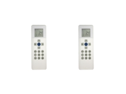 2 Controles Remotos Universais Para Ar-condicionado Carrier Modelos Rg67n/bgef. Acessórios Para Controle Remoto De Ar-condicionado.