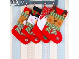 Meias De Natal, Grandes 38m Meias De Natal Personalizadas, Para Pendurar Dentro Da Árvore De Natal Olysi Shop