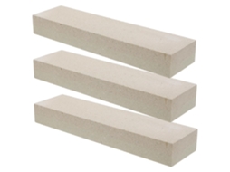 Conjunto de 3 Pedras Afiar Imikeya, dupla face, para facas | S/MARCA