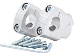 Adaptador Universal para Guidão de Motocicleta Fixação 28 Mm 22 Elevadores Universais Motocicletas