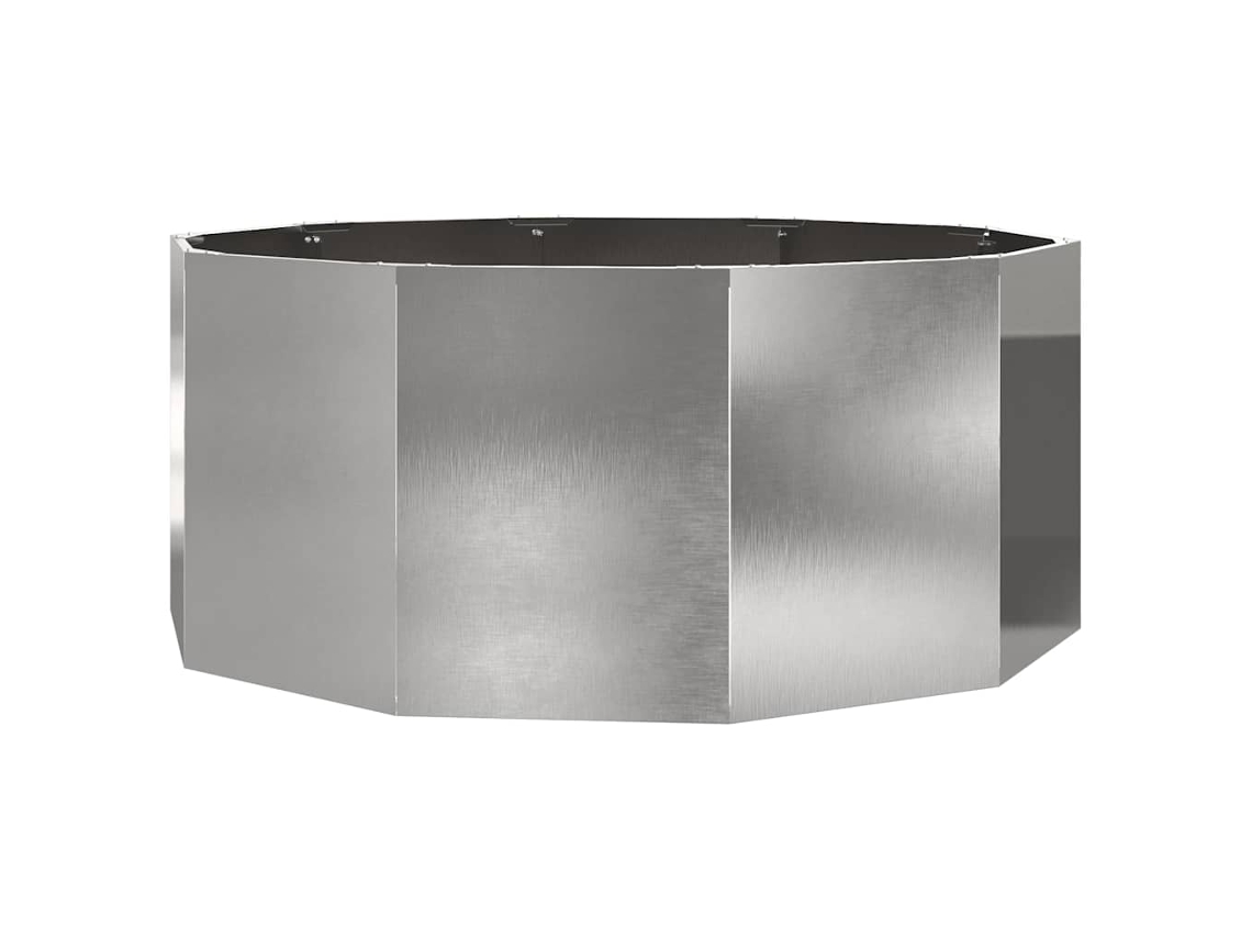 Canteiro Elevado em Aço Galvanizado HARLANV1 (160x80x44 cm)