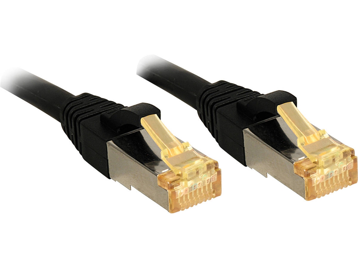 Cabo de Rede LINDY (RJ45 - 30 cm - Preto)
