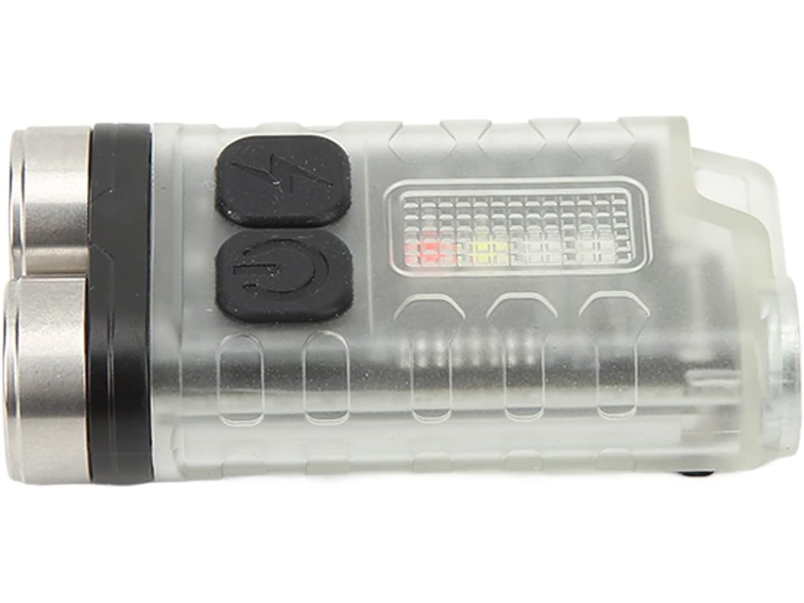 Mini Lanterna De Chaveiro Recarregável 900lm Ip65, Carregamento Usb,