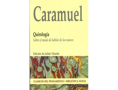 Livro Quirologia de Juan Caramuel De Lobkowitz (Espanhol)
