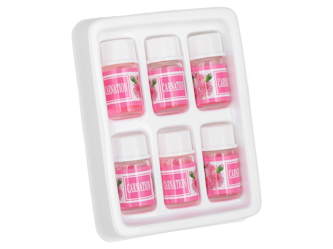 6 Peças De Óleo Essencial De Cravo-da-índia Solúvel Em Água 3ml Para Difusor E Umidificador Aromaterapia