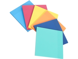 Autocolantes Mémo Fluorescentes Pet 6 Couleurs, Design Adhésif Et Portable, Para Maison Et Bureau