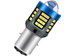 Lâmpada Led H4, Projetor H4, Alumínio, Luz Brilhante, Feixe Duplo