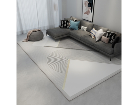 Tapetes para Área de Sala de Estar e Tapetes Antiderrapantes para Decoração de Casa Grand K EVELTEK 100X200cm