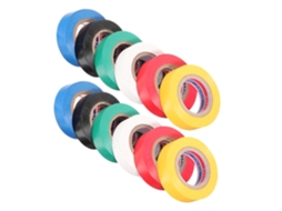 Fita Isolante Elétrica Pretyzoom, Com Função De Isolamento E Fixação Cabos, Conjunto De 12 Rolos Pvc Para Aplicações