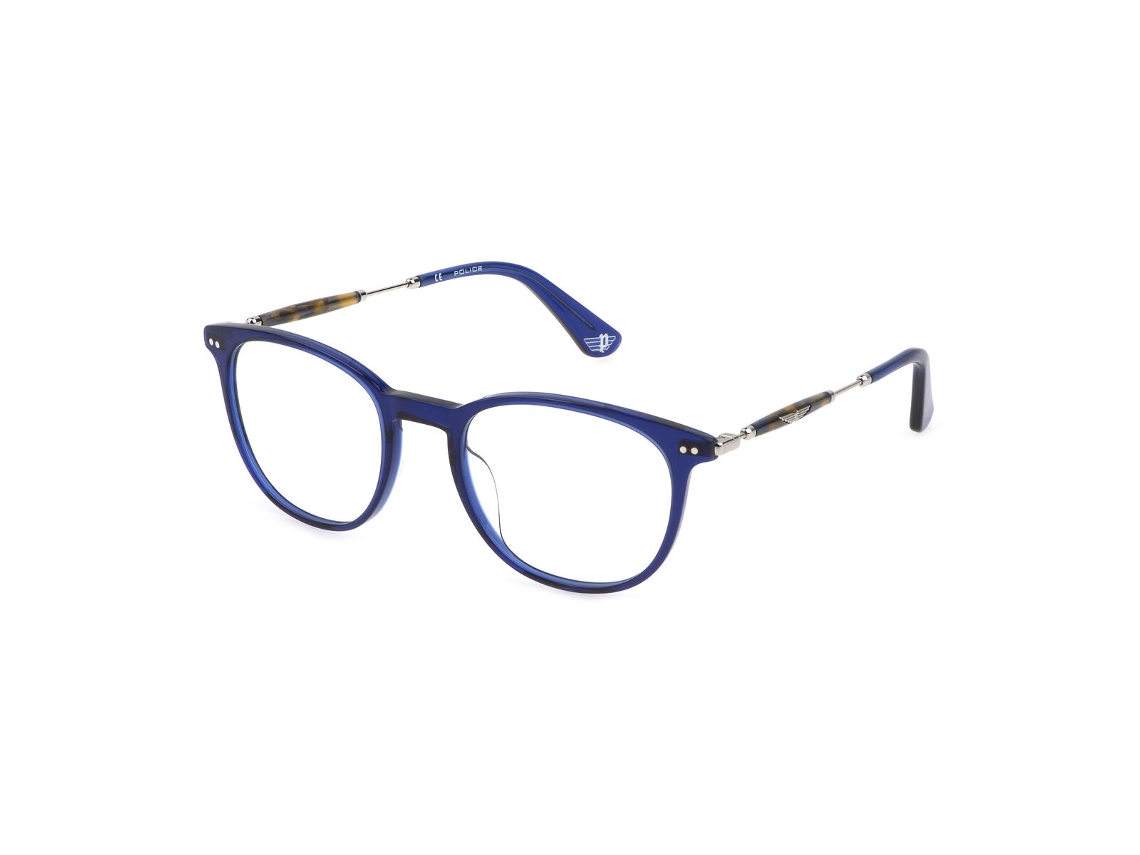 Armação de óculos feminina Police VPL200-540SDN (marrom - metal - Ø 54 mm)