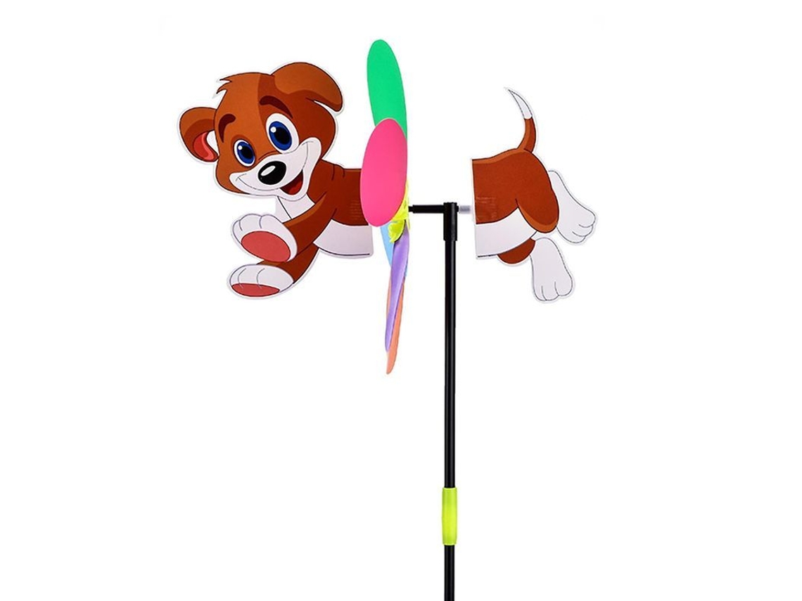 Brinquedo Diy De Moinho De Vento Cute Em Pvc Para Crianças Presente Spinner Bosaid Cão