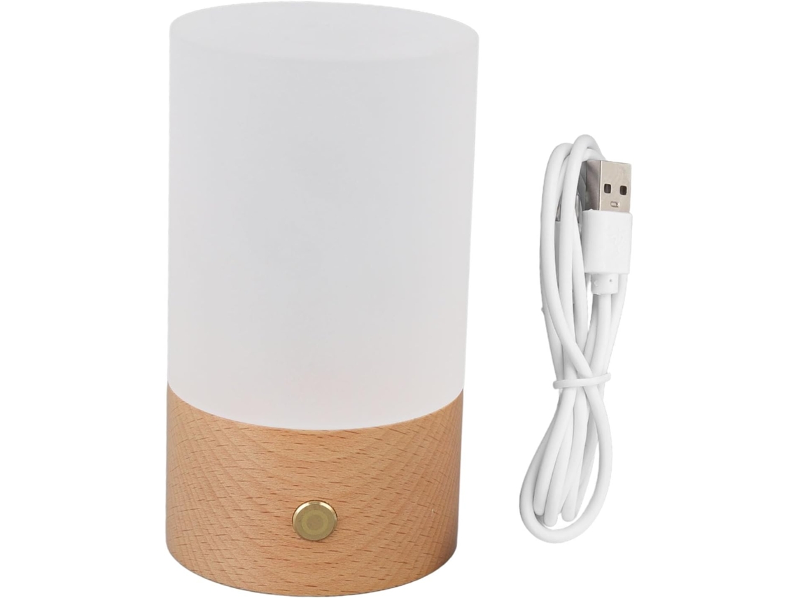 Luminária De Mesa Led 3000k, Luz Quente, Controle Por Toque, Regulagem De Intensidade Contínua, Carregamento Usb
