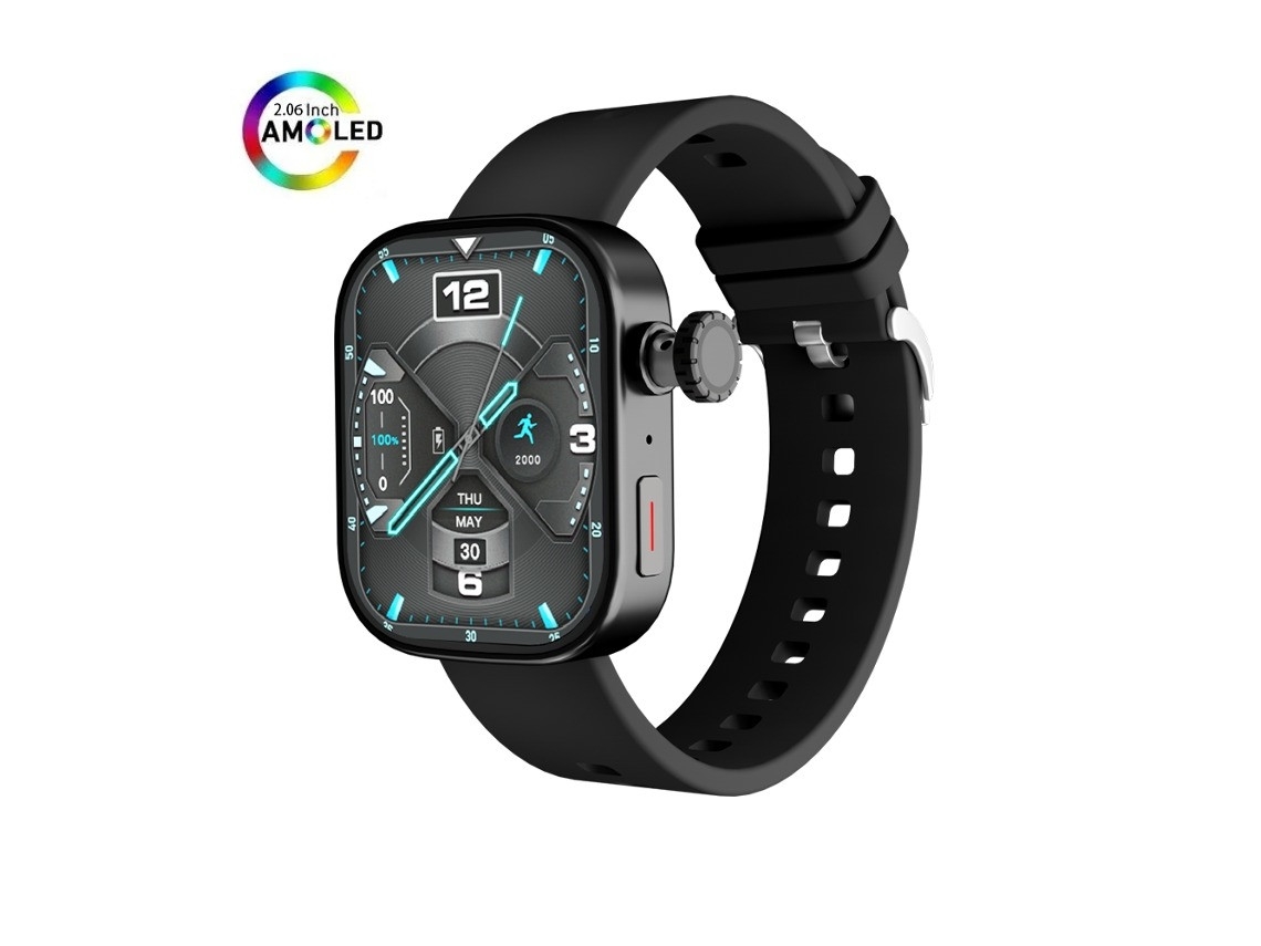 Smartwatch Suporta Cartão Sim 4g E Câmera (preto)