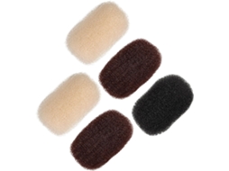 Conjunto De 5 Almofadas Modeladoras De Cabelo Feminino, Acessórios Para Cabelo Em Nylon E Aço.