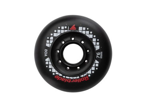 Conjunto de 4 rodas com patins ROLLERBLADE Apex 76/80A
