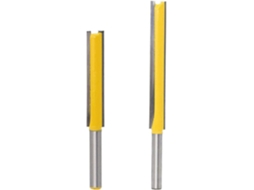 2 Peças Cutter Router Bit 8mm Aço Reforçado Revestimento Teflão Resistente ao Calor Ferramenta de Carpintaria