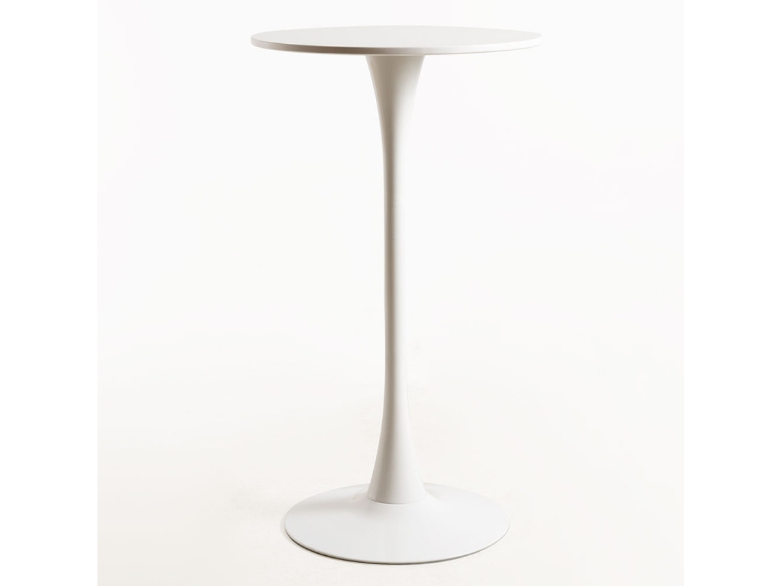Mesa Kolio Alta 60 Cm - Branco