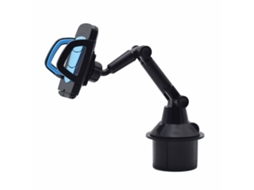 Suporte Para Celular Veicular Para Copo De Água, Longo, Azul.