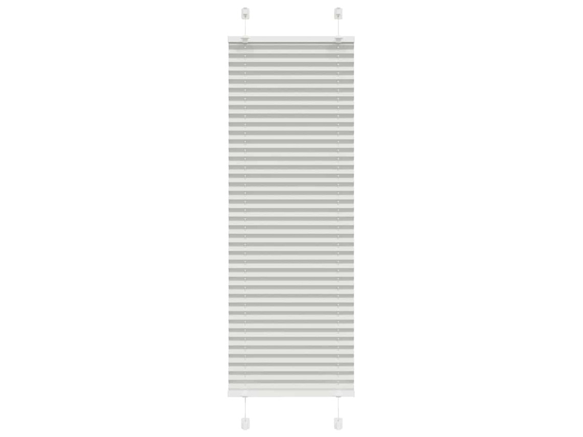 Vidaxl Cinzento Luz Plissada Cega 50x150 Cm Largura Tecido 49,4 Cm