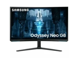 Monitor SAMSUNG S32Bg850Np Branco Preto Led Va Flicker Free 32 4K Ultra Hd 1 Ms