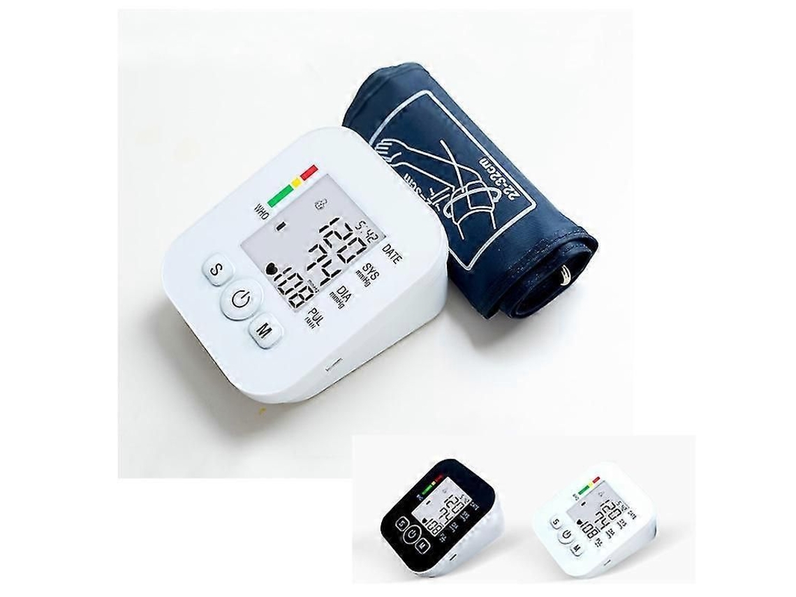 Monitor de Pressão Arterial Pulso Inteligente Voz Medidor Digital Oxigênio Monito R GOKOCO