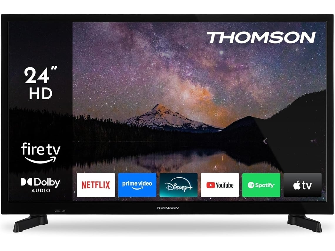 Thomson 24 Polegadas (Outlet Grade A - 60 Cm) Hd Led Fire Tv Com Controle De Voz Alexa, Hdmi, Usb, Av In, Ci+, Usb – 24hf2s35