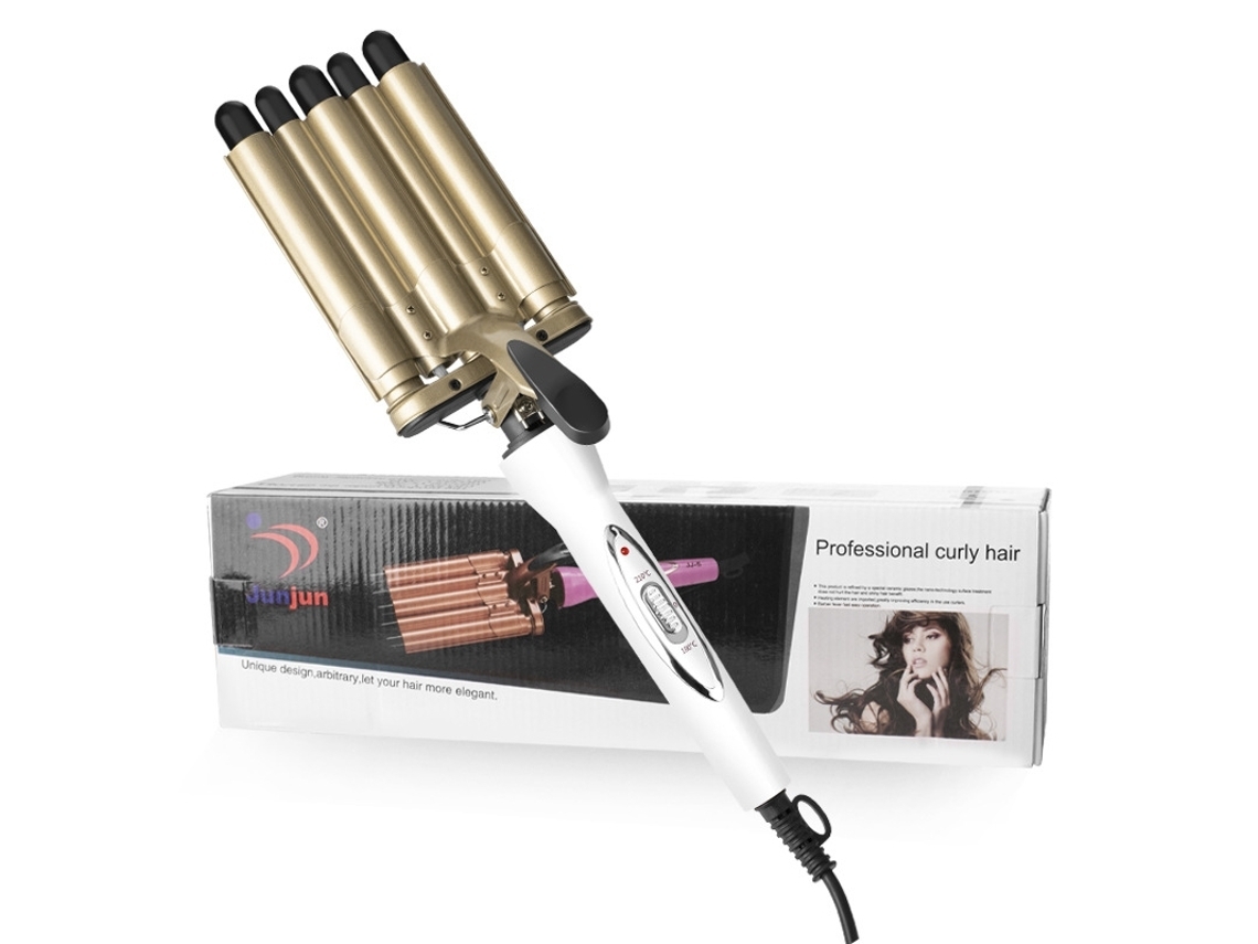 Modelador De Cabelo Wl-17 Ouro*
