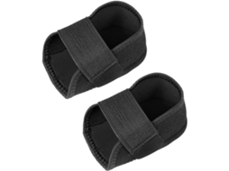 Protetores De Calcanhar Com Leve Proteção, 1cm, Fecho De Velcro, Silicone Antiderrapante, Aliviam O Atrito E Oferecem