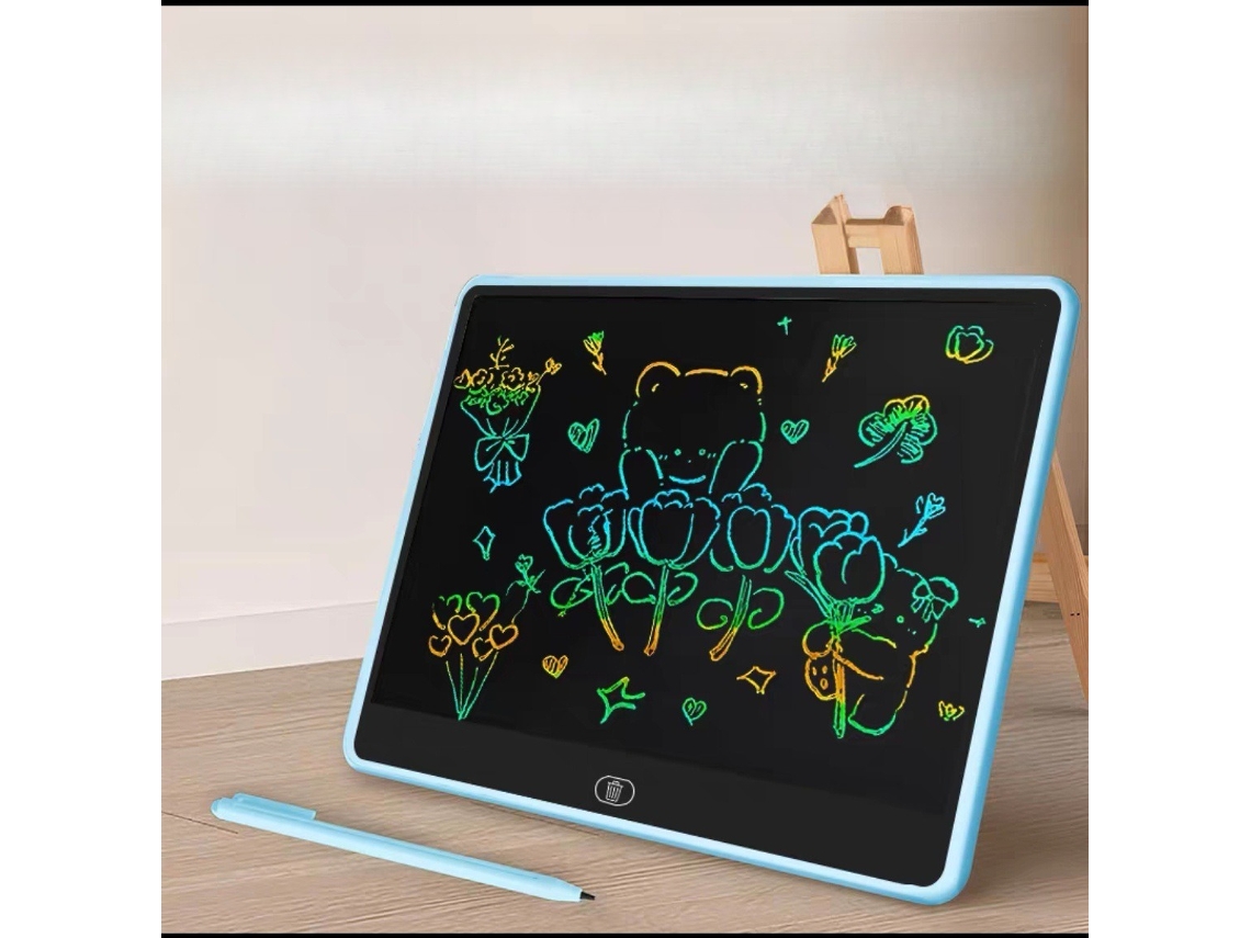 Placa De Escrita Lcd Recarregável Para Crianças, 11 Polegadas, Tablet De Desenho Colorido, Presente De Natal, Azul, Panoona
