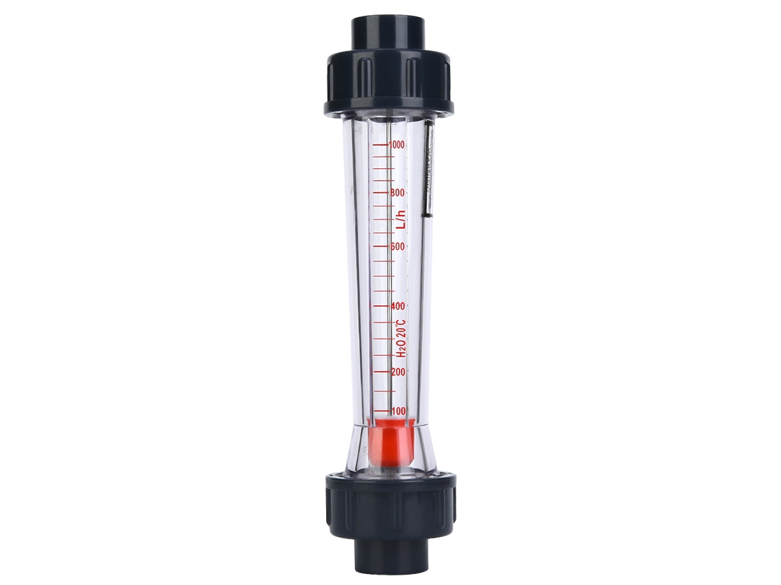 Medidor de Fluxo de Água YURU LZS 20, Tubo Plástico, Alta Precisão, 100-1000L/h