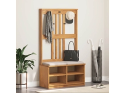 Vidaxl Árvore De Hall Sandnes 87x40x159,5 Cm Madeira Maciça De Pinho