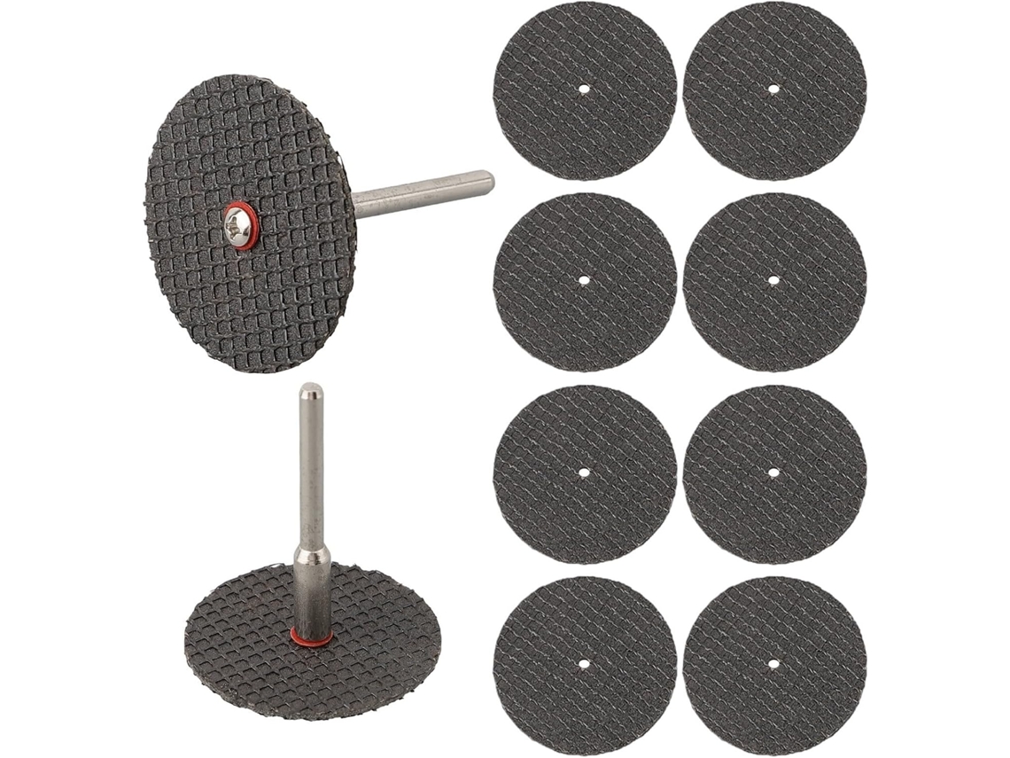 Pacote Com 10 Discos De Corte 32mm 1, 25 Polegadas Para Esmerilhadeira Angular, Rodas De Resina Ultrafinas 32mm Com Eixo