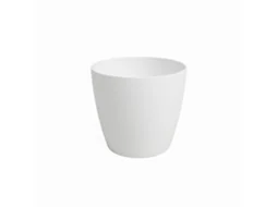 Vaso Redondo Plástico 20cm Branco Mate ARTEVASI emb. 1 un