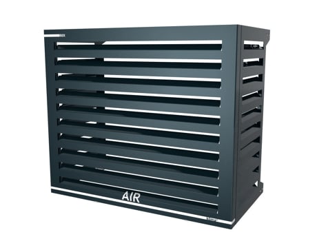 Cobertura Do Ar Condicionado - Blade - Antracite - Tamanho L (l 105cm - A 95cm - P 59cm) - Box Air Klima