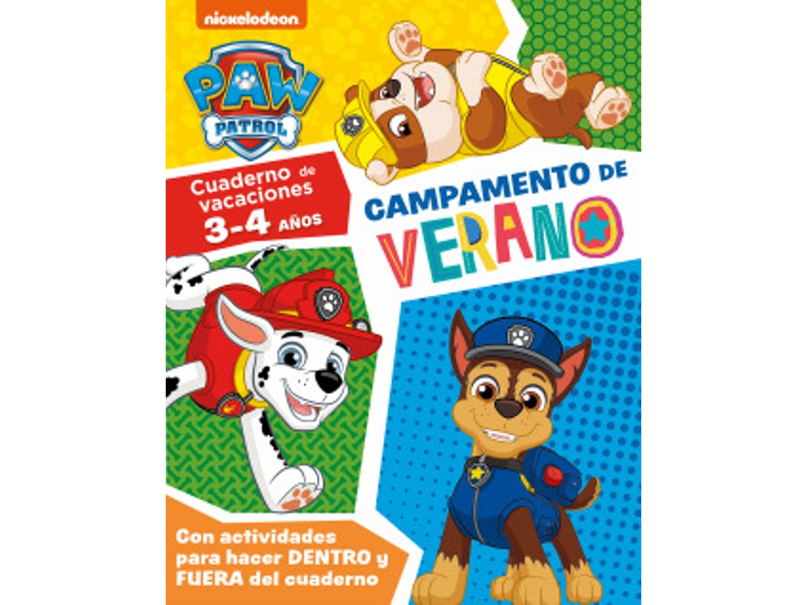 Livro Campamento De Verano Con La Patrulla Canina de Nickelodeon